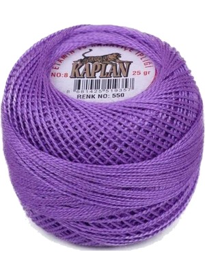 Kaplan Etamin ve Kanaviçe Ipi 8 No Kod/renk: 550 - Royaleks