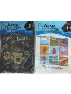 Arma Mini Poşet 22X33 No:1 100'LÜ