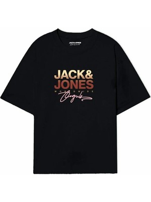 Jack Jones Canggu Logo Regular Fit Erkek Tişört 12281809