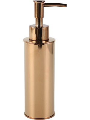 Kobos Tezgah Üstü Yuvarlak Sıvı Sabunluk Bakır KBW-621RS