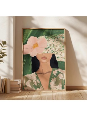 Tek Parça Salon Ofis Dekor Tablo Çerçeveli Tablo Silbm8