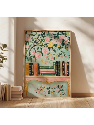 Tek Parça Salon Ofis Dekor Tablo Çerçeveli Tablo SILVBM45