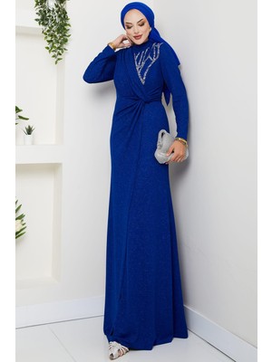 Eylül Tesettür Abiye Saks