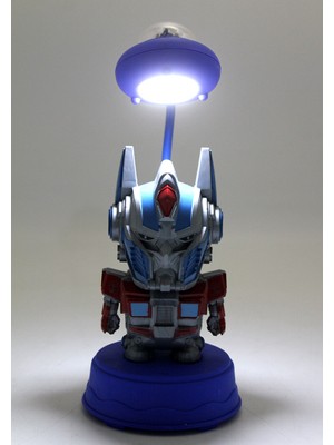 Transformers Masa Üstü Lamba USB Şarjlı Optimus Prime Model