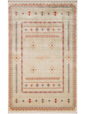 Hoom Rugs Nepal Zr 20 Yün Viskon Tensel Light Multy Otantik Modern Uşak Desenli Halı