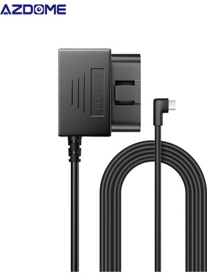 Azdome Obd Hardwire Kit Type-C Port – Park Modu Destekli, 12V-24V Araç Güç Adaptörü (M300, M550, M660, V600, PG17 Uyumlu)