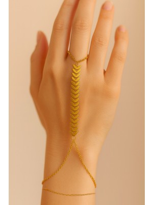 Altın Renk Kılçık Çelik Şahmeran - 3513