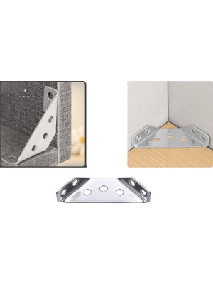 Yönsüz Köşe Bağlantı 62X23X18MM-100'LÜ Paket