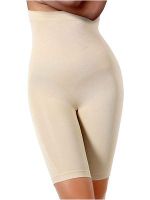 Lacivert Tekstil Layza Form Yüksek Bel Paçalı Korse 11003T