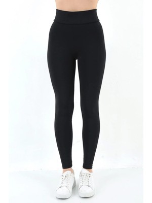 Siyah Korse Yüksek Bel Tayt