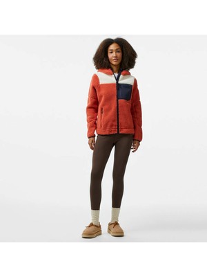 Napapijri Yupık Og H W Kadın Uzun Kollu Cepli Ceket Kiremit Renk Günlük Kullanım İçin