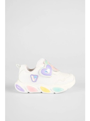 Vicco Lovely Kız Çocuk Işıklı Spor Sneaker Ayakkabı