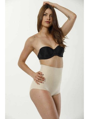 Kadın Ten Lazer Kesim Slip 2 Beden Incelten Hayalet Korse
