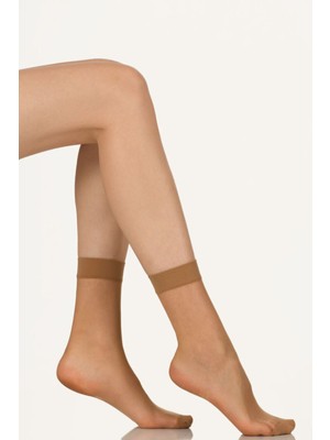 Iç Giyim (6 Adet) Nbb Fine 15 Den Burunlu Soket Çorap