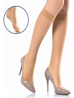 Iç Giyim (6 Adet) Nbb Fine 15 Den Burunsuz Diz Altı Çorap