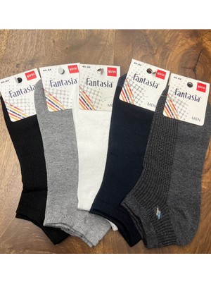 Likralı Erkek Patik Çorap (12 Adet) 40-44