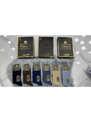 Iç Giyim Özeren Lüx %100 Pamuk Modal Erkek Çorap Ekonomik Paket (12 Adet)