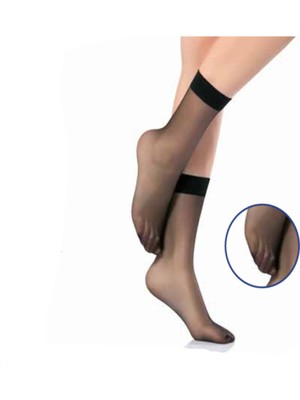 Iç Giyim (6 Adet) Nbb Fine 15 Burunsuz Soket Çorap