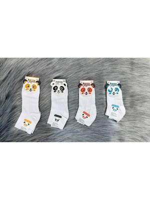 Iç Giyim Özeren Lüx Çocuk Patik Çorap Ekonomik Paket (12 Adet)