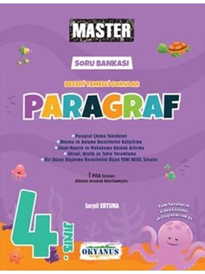 Okyanus 2026 4. Sınıf Master Paragraf Soru Bankası