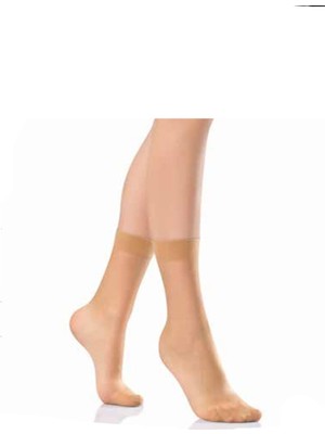 Iç Giyim (6 Adet) Nbb Fine 15 Den Burunlu Soket Çorap