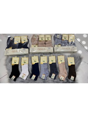 Iç Giyim Özeren Lüx Bambu Kısa Erkek Çorap Ekonomik Paket (12 Adet)