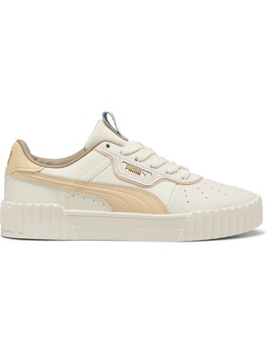 Puma Carina 3.0 Luxe Kadın Bej Sneaker Ayakkabı 40072410