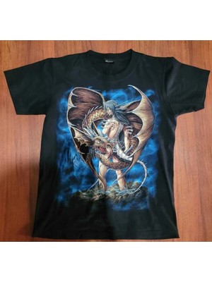 Classic Wear Rock Eagle International %100 Cotton M 38-40 T-Shirt Tişört 1 Adet