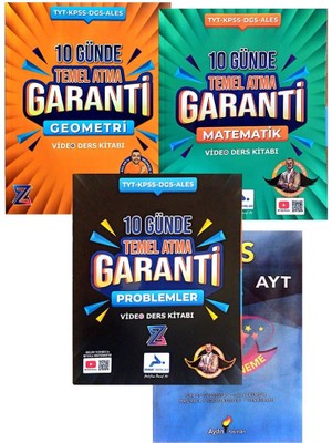Paraf Yayınları Z Takımı BIYIKLI MATEMATİK Tyt Matematik+Problem+Geometri Video Ders Ders Kitabı-(Deneme Hediyeli)