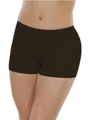 Siyah Renk Dikişsiz Iz Yapmaz Boxer