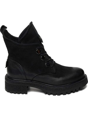 Bestello Bağcıklı Termo Taban Düz Bot 332-1050 Kadın Bot