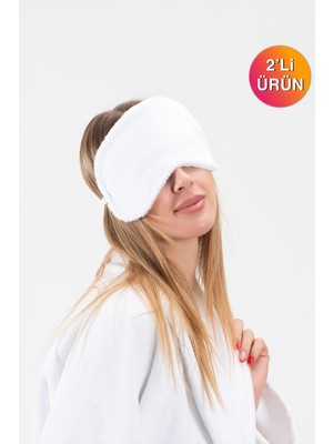 Ender Home CottonVerse 2'li Havlu Göz Bandı – %100 Pamuk ve Süper Emici