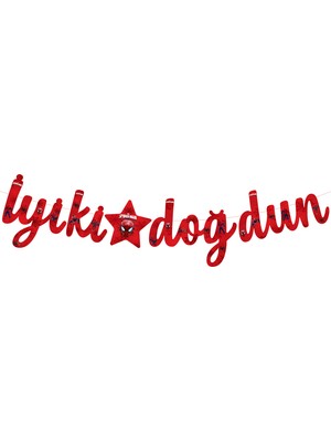 Örümcek Adam Temalı Iyiki Doğdun Kaligrafi Banner