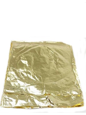 Epoksi Tasarım Için Varak Yaprak 14X14 cm (100 Adet)  Gold