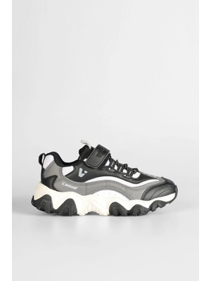 Vicco Pote Outdoor Çocuk Sneaker Tekstil Malzeme Düz Tabanlı Rahat Erkek Çocuk Ayakkabı
