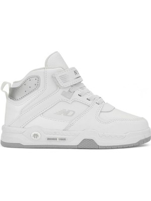 Albishoes Unisex Kız Erkek Çocuk Boğazlı Basket Cırtlı 4 Mevsim Kışlık Çocuk Anatomik Spor Ayakkabı