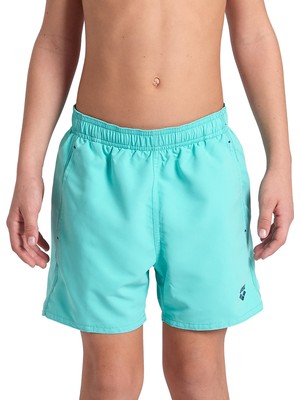 Beach Boxer Solid Çocuk Mavi Deniz Şortu 006447870