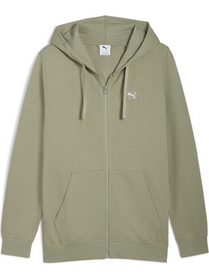 Ess Elevated Fz Hoodie Erkek Yeşil Günlük Stil Sweatshirt 68825682