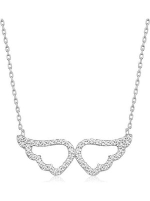 Melek Kanadı 925 Ayar Gümüş Kolye