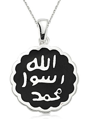 Muhrü Şerif 925 Ayar Gümüş Kolye