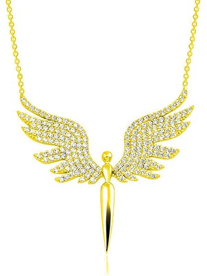 Mikail Melegi  925 Ayar Gümüş Kolye