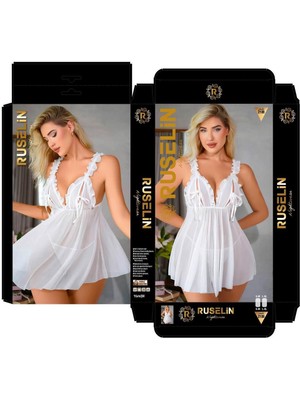 Iç Giyim Ruselin Fantezi Tül Gecelik