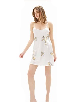 Iç Giyim Moongirl Saten Kısa Gecelik