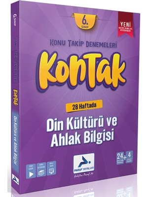 Paraf Yayınları Paraf 6. Sınıf Kontak Din Kültürü ve Ahlak Bilgisi Konu Takip Den
