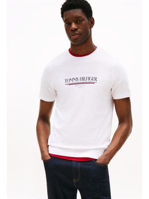 Tommy Hılfıger Brand Love Hılfıger Tee T-Shirt