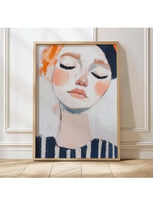 Tek Parça Salon Ofis Dekor Tablo Çerçeveli Tablo BBK30