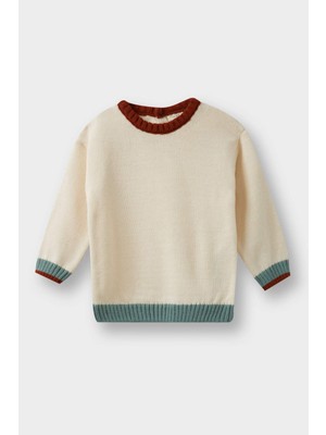 DeFacto Erkek Bebek Bisiklet Yaka Triko Kazak F2585A525AU