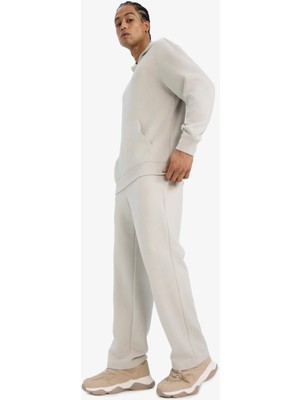 DeFacto Wide Leg Cepli Geniş Paça Dokulu Eşofman Altı E9433AX25AU