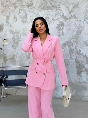 Roses Gül Kemerli Takım Şeker Pembe