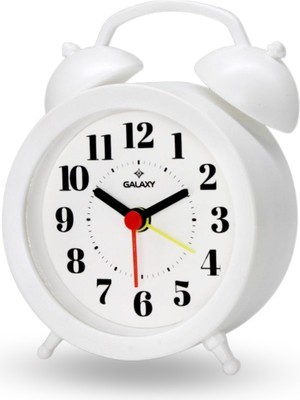 Büro Ev Ofis Hediyesi Için Beyaz Dekoratif Masa Saati